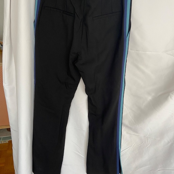 Marni Ladies Contrasting Trim Straight-leg Trousers - Picture 3 of 6